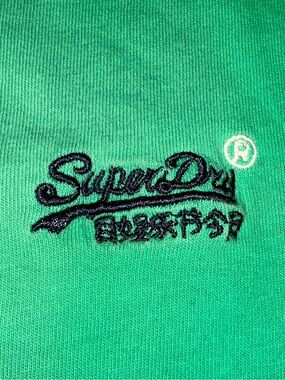 Men’s 2XL Vintage Super Dry Orange Label Goods Green Short Sleeve Shirt